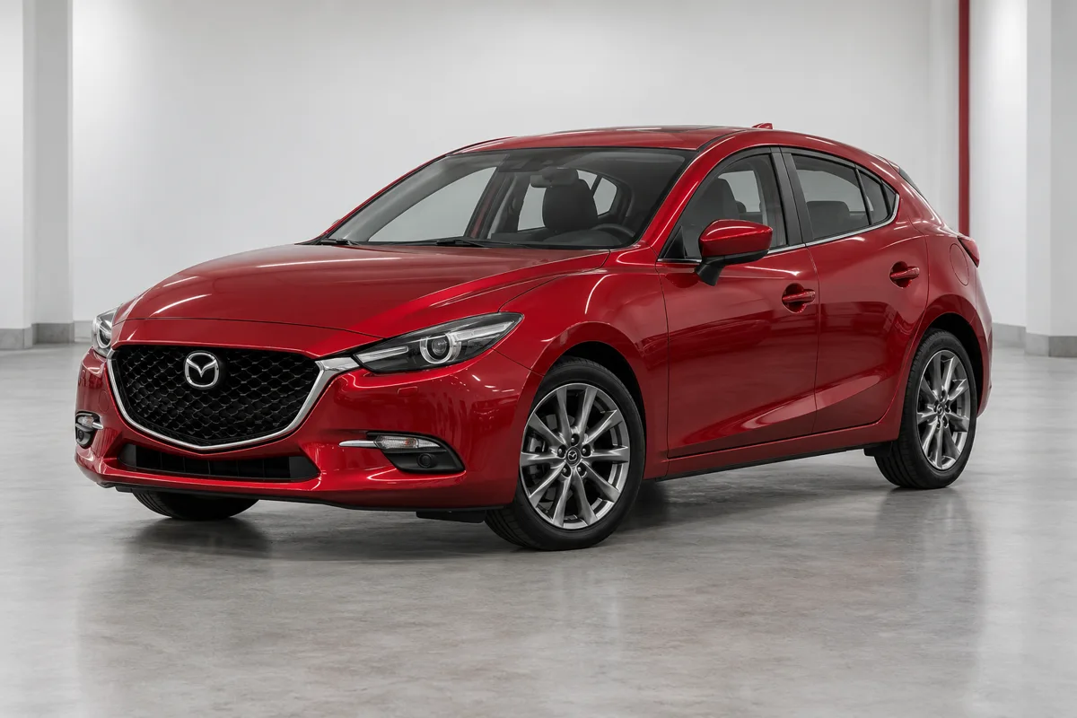 Mazda3 Sport — illustration, véhicule fictif